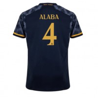 Real Madrid David Alaba #4 Gostujuci Dres 2023-24 Kratak Rukav